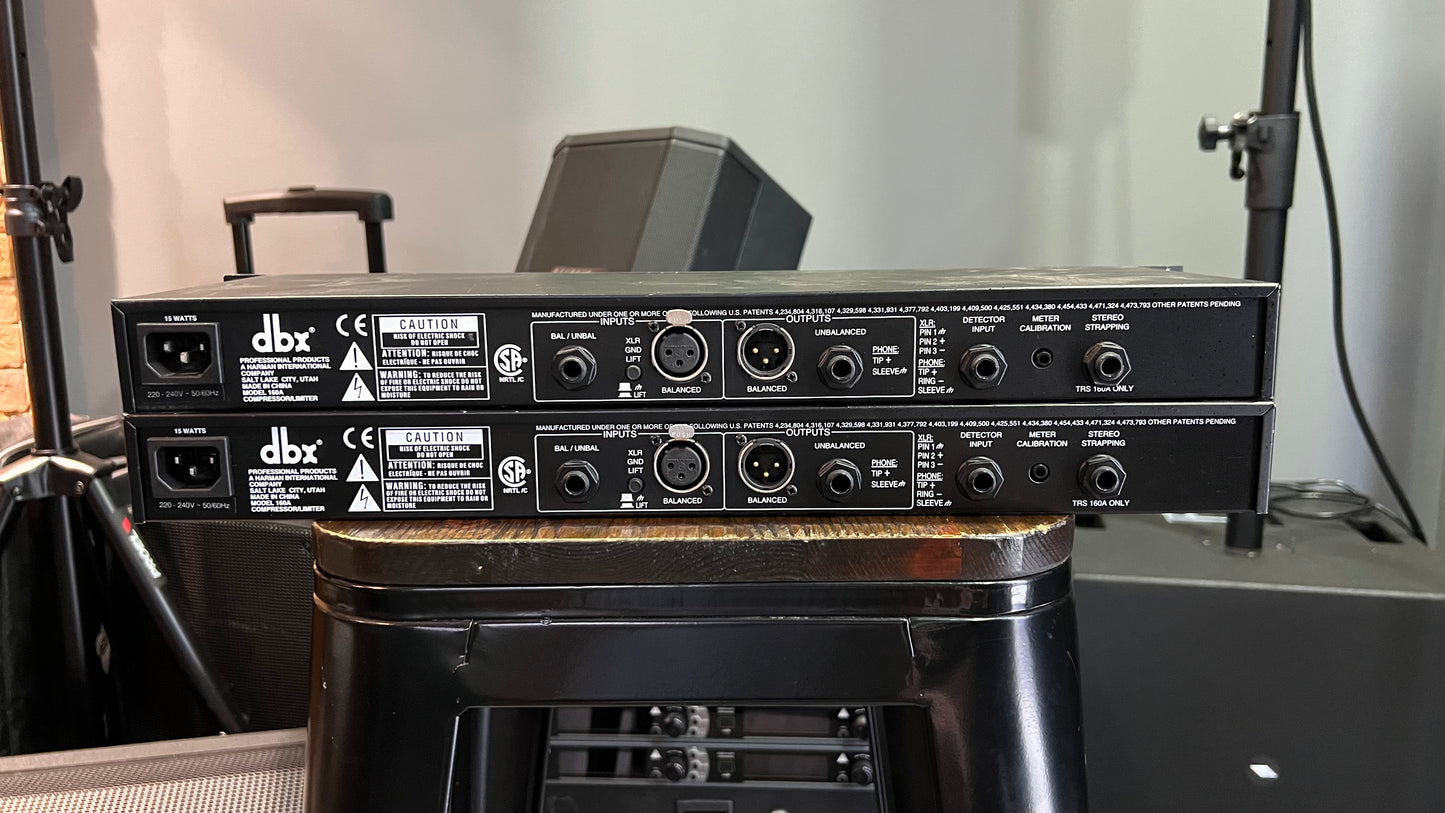 dbx 160A Compressor Limiter (SOLD)