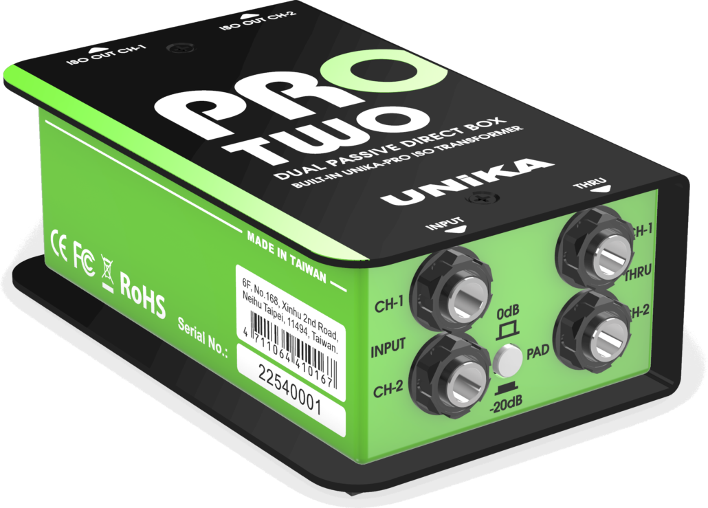 Unika Pro Audio PRO TWO (Passive Stereo)