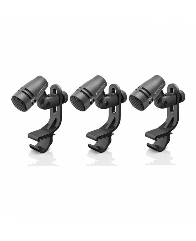 Sennheiser e 604 Cardioid Dynamic Drum Microphone Bundle (3-pack)