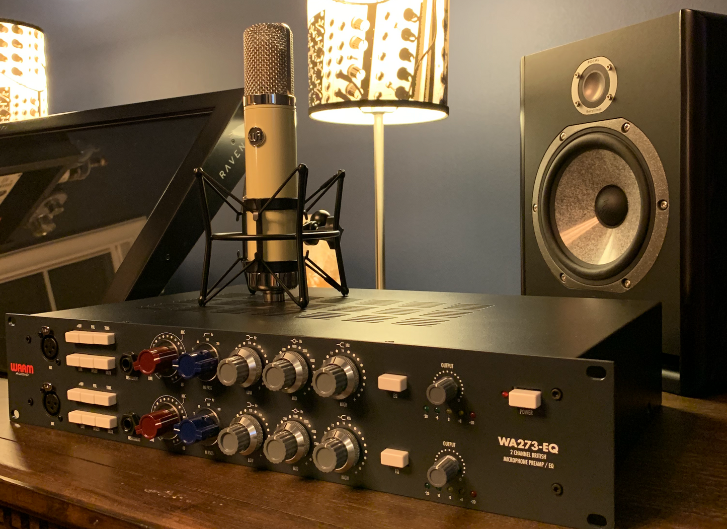 Warm Audio WA273-EQ Dual Channel British Mic Pre + EQ