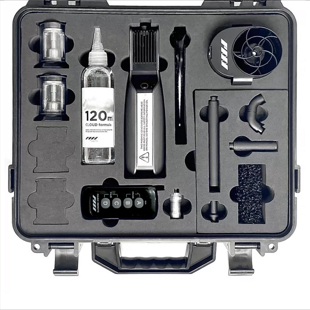 Smoke Genie Starter Kit With Handheld Smoke Fog Machine And Wireless Remote