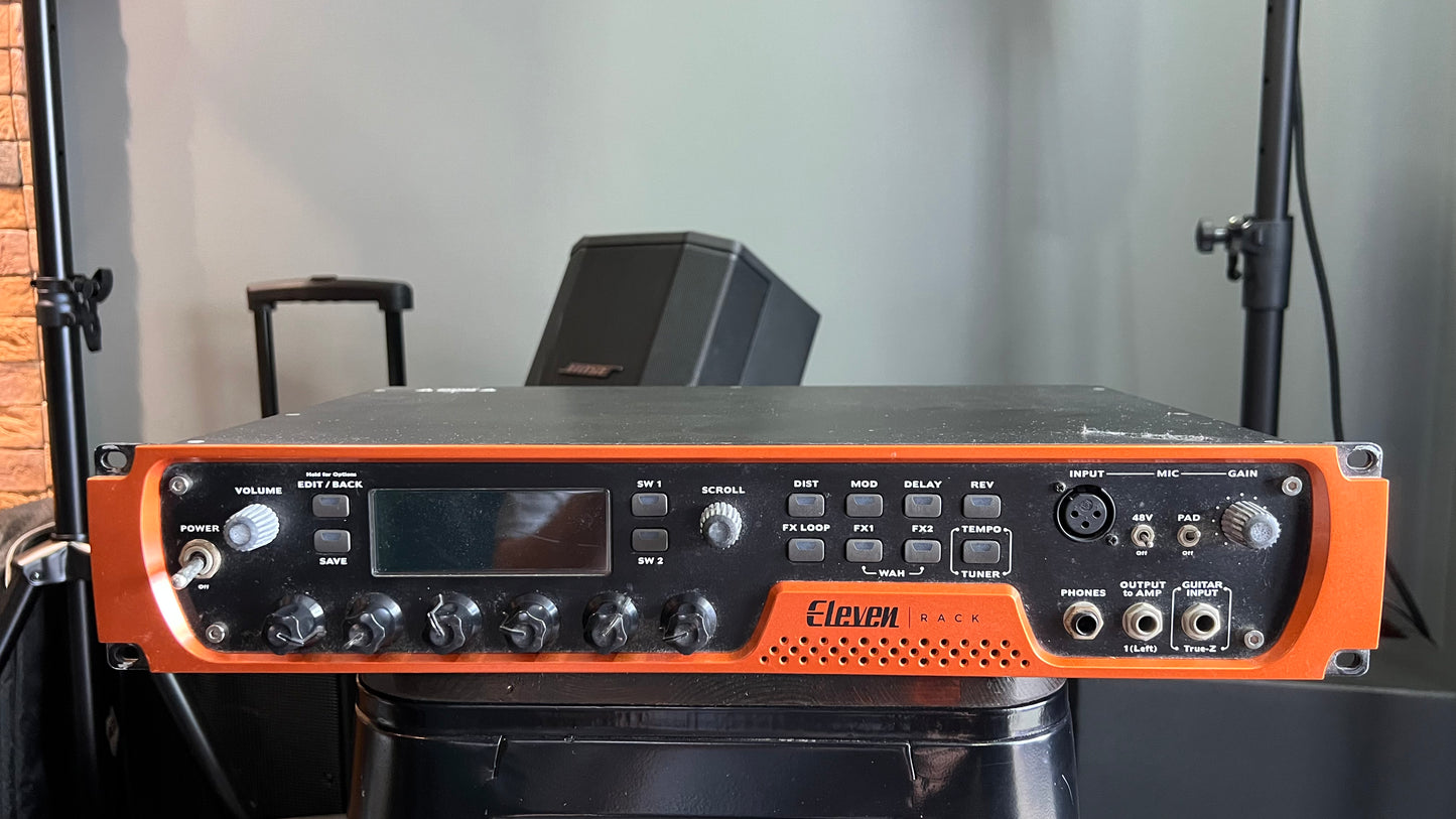 Avid Eleven Rack Guitar Multi-Effects Processor and Pro Tools Interface (Used) (SOLD)