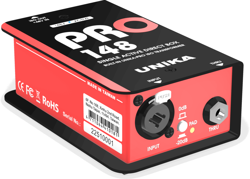 Unika Pro Audio PRO-148 Active DI