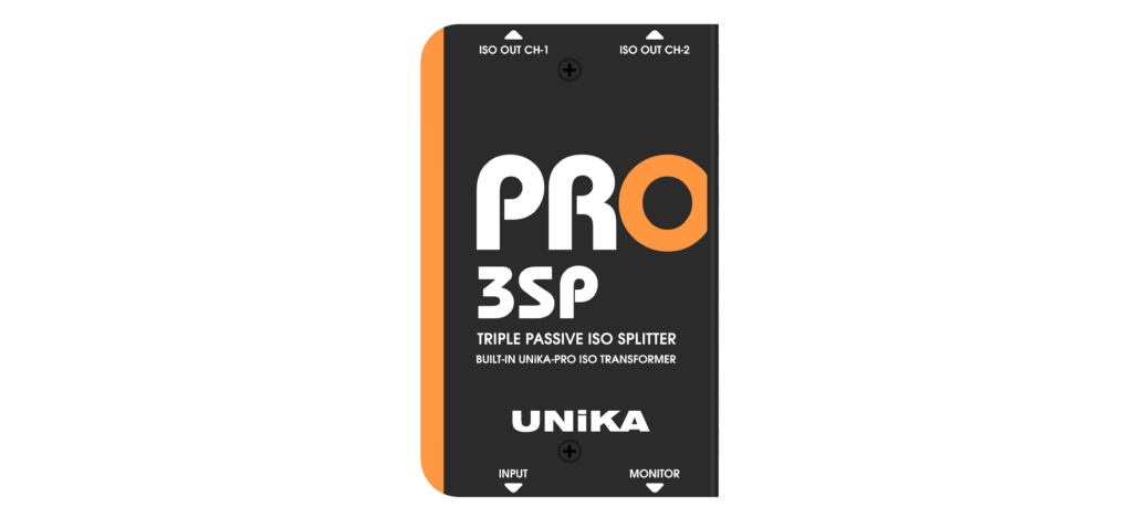 Unika Pro Audio PRO 3SP Isolated signal splitter