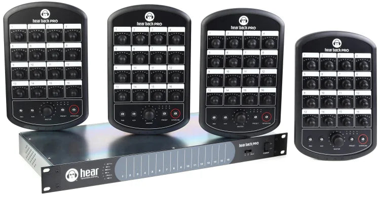 Hear Technologies Hear Back PRO Four Pack - Analog Input