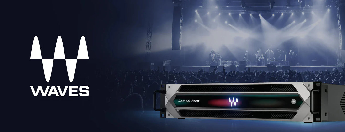 Waves SuperRack LiveBox VST3 Plug-in Processor (DANTE)