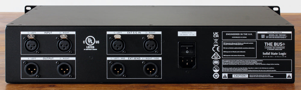 Solid State Logic Bus+ 2-channel Bus Compressor