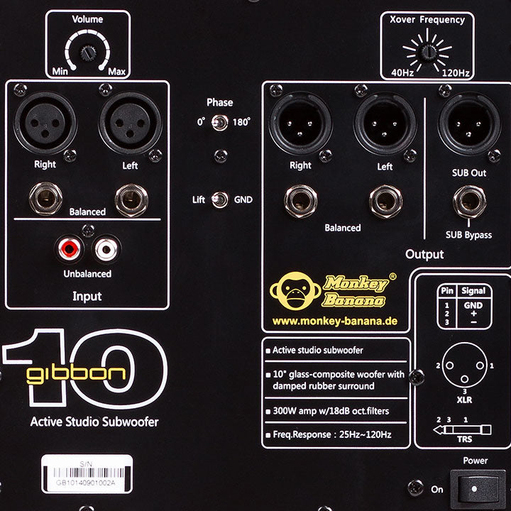 Monkey Banana Gibbon 10 – active subwoofer