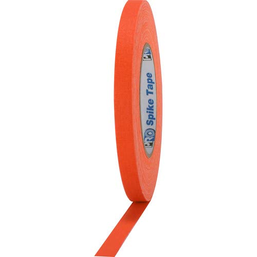 Protape 1/2" Fluorescent Bright Colours Tapes (Orange)