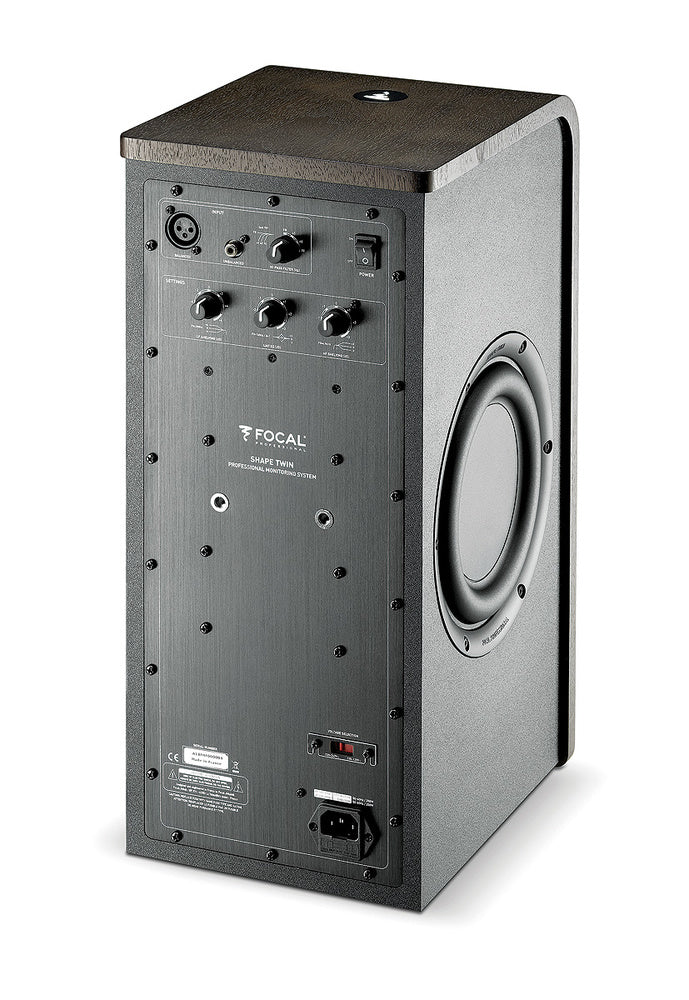 Focal Shape Twin Dual 5" Powered Studio Monitor with Passive Radiators (pc)