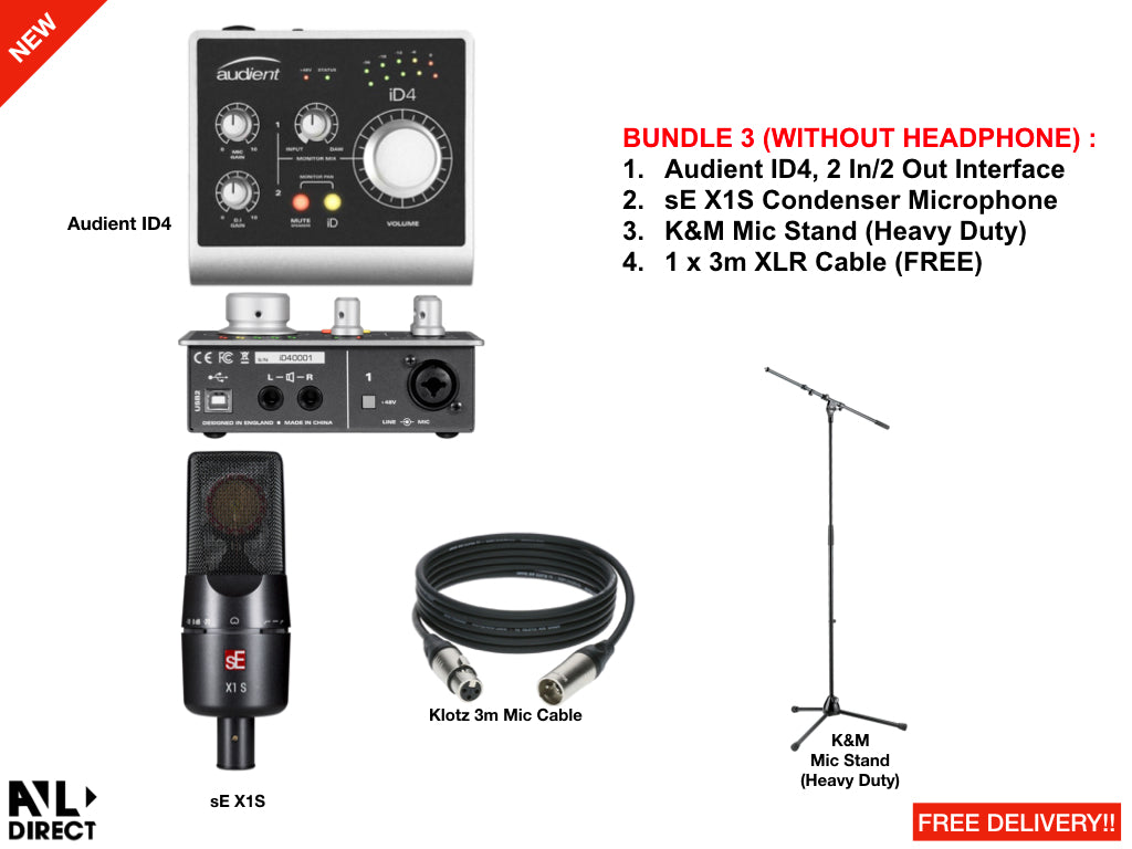 Recording/Podcast Bundles 3 (Audient)