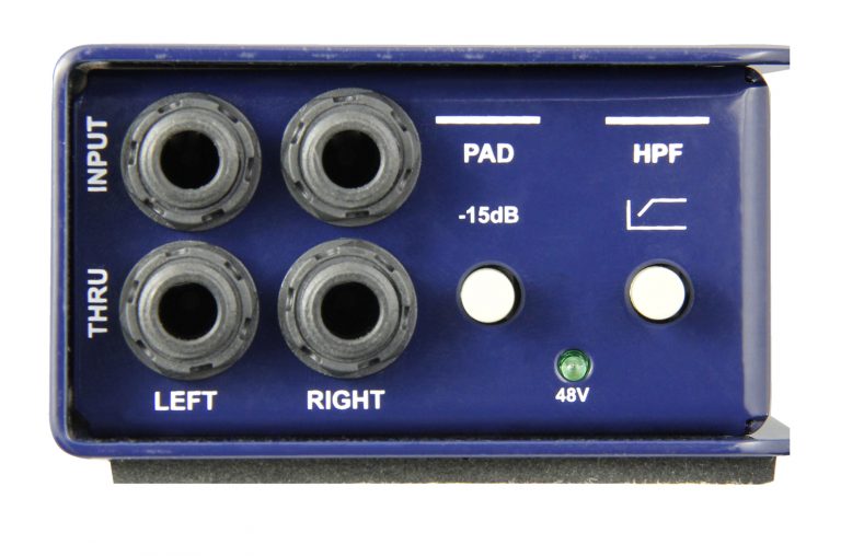 Radial Engineering J48 Stereo Phantom Powered Active DI Box