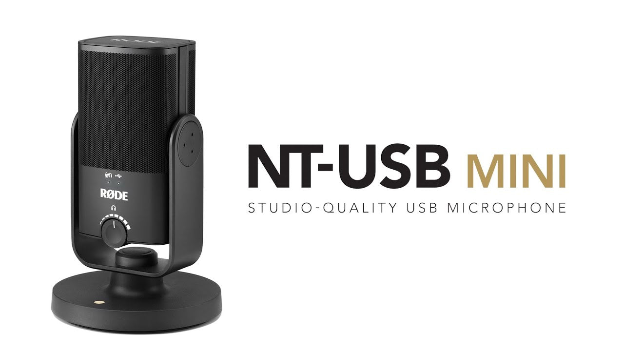 RØDE NT-USB Mini Versatile Studio-Quality USB Microphone