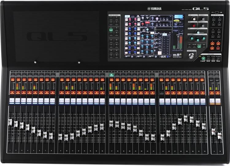 Yamaha QL5 64-channel Digital Mixing Console (BACKLOG)