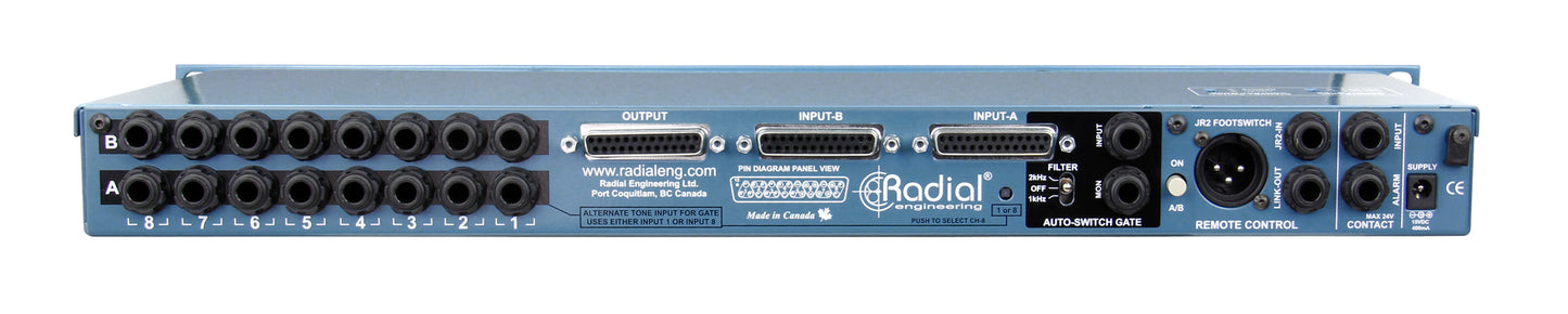 Radial Engineering SW8 8-Channel Auto-Switcher