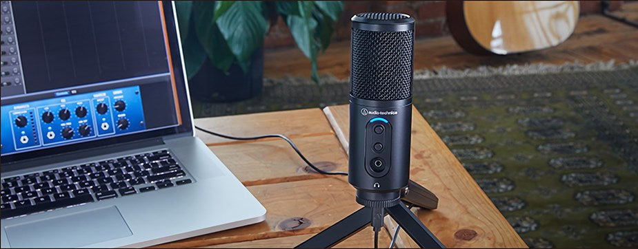 Audio-Technica ATR2500x-USB Cardioid Condenser USB Microphone