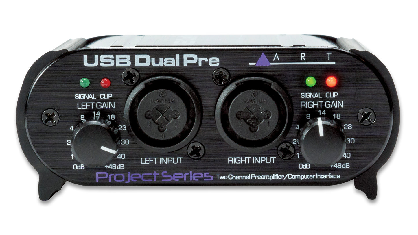 ART USB Dual Pre Two Channel Preamplifier/Computer Interface