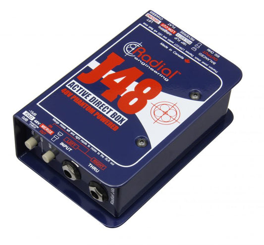 Radial Engineering J48 - Single Ch Active DI Box