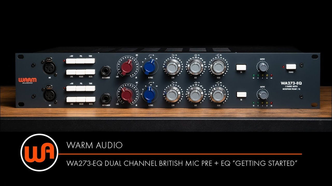 Warm Audio WA273-EQ Dual Channel British Mic Pre + EQ