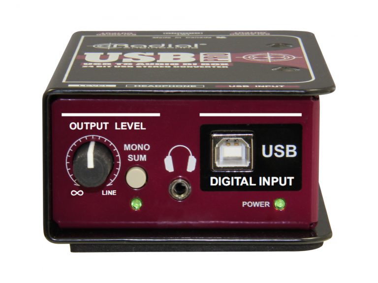 Radial Engineering USB-Pro Stereo USB Laptop DI