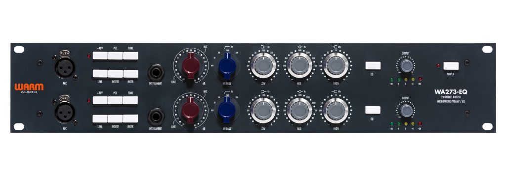 Warm Audio WA273-EQ Dual Channel British Mic Pre + EQ